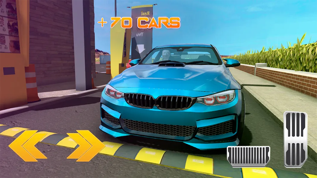 Super car parking - Car games — скриншот 1