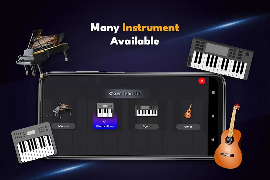 Real Piano Keyboard — скриншот 5