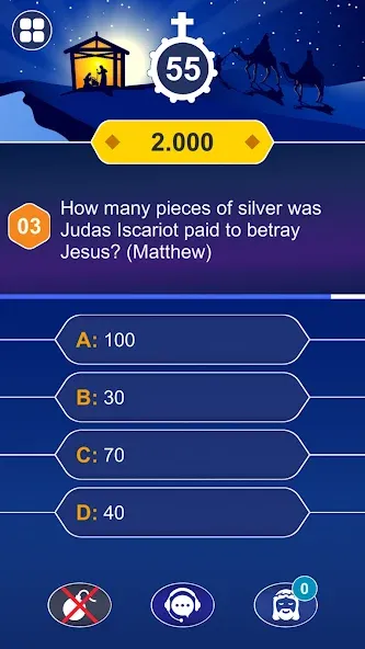 Daily Bible Trivia: Quiz Games — скриншот 4