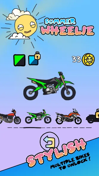 Summer Wheelie — скриншот 2 Summer Wheelie — скриншот 2