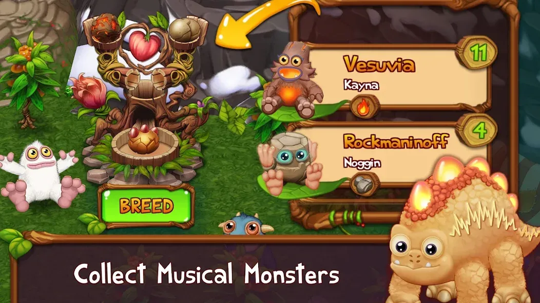 Singing Monsters: Dawn of Fire — скриншот 1