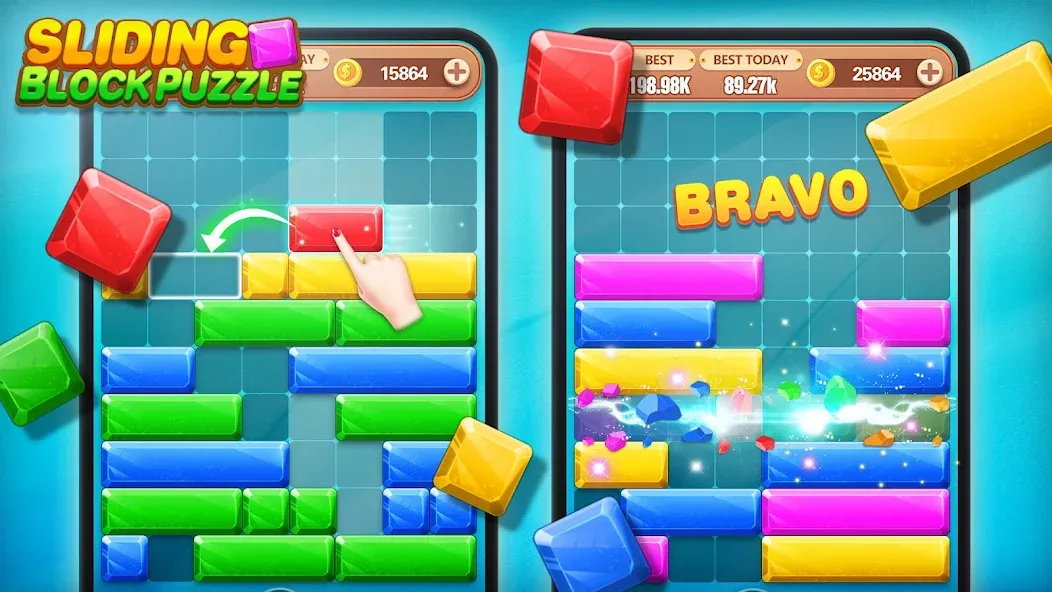 Block Crush - Puzzle Game — скриншот 2 Block Crush - Puzzle Game — скриншот 2