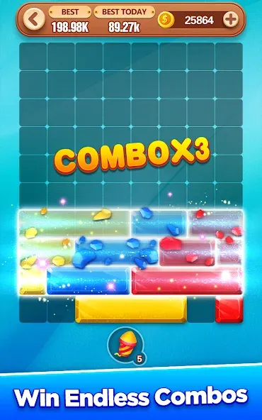Block Crush - Puzzle Game — скриншот 5