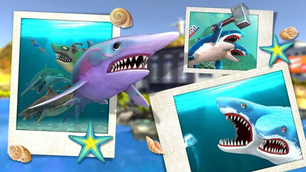 Double Head Shark Attack PVP — скриншот 5