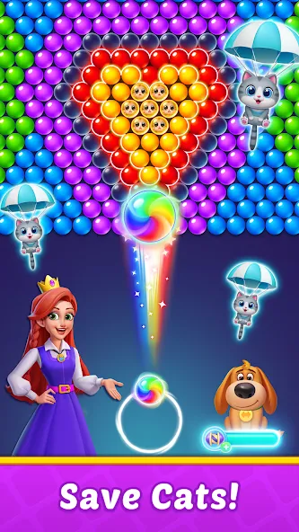 Bubble Shooter Kingdom — скриншот 4