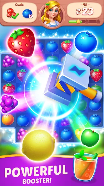 Fruit Diary - Match 3 Games — скриншот 3