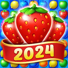 Скачать Fruit Diary - Match 3 Games MOD на Андроид — Много денег