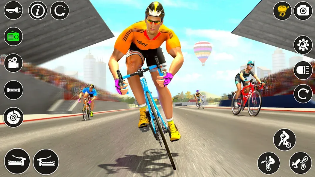 BMX Cycle Race 3d Cycle Games — скриншот 2