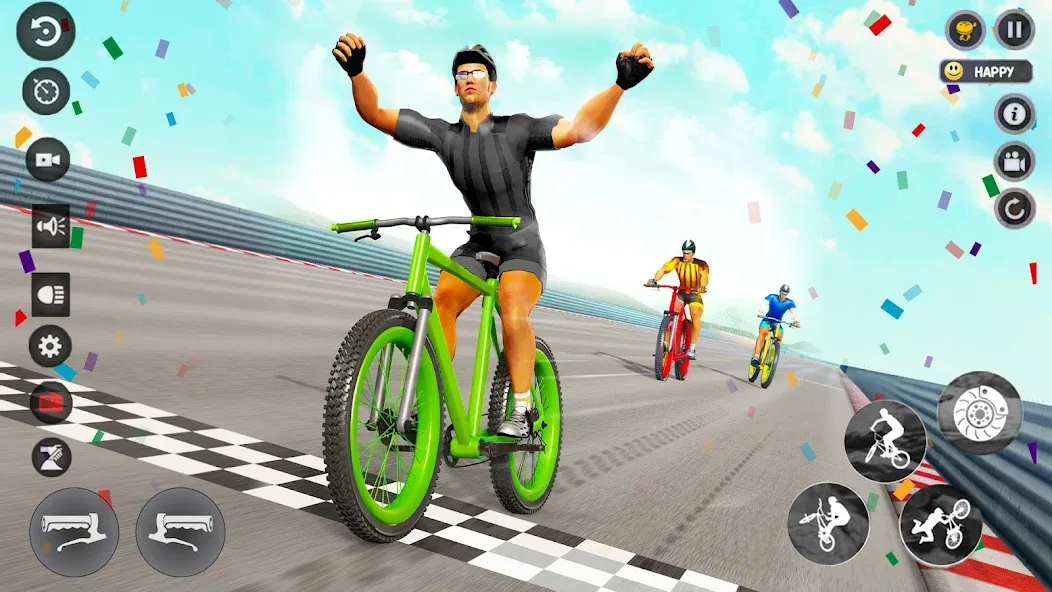 BMX Cycle Race 3d Cycle Games — скриншот 3