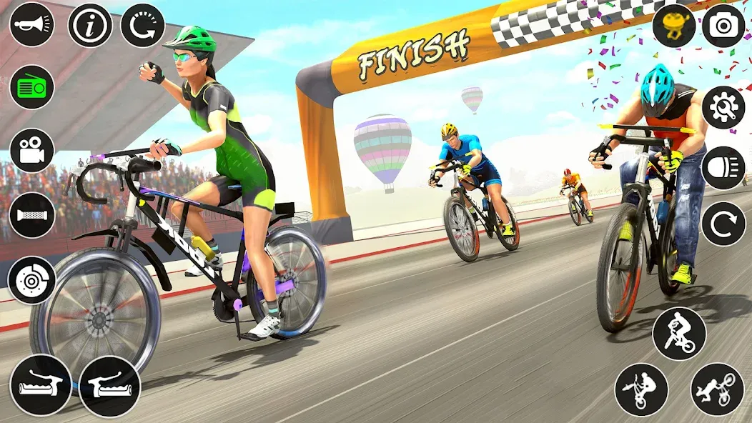 BMX Cycle Race 3d Cycle Games — скриншот 4
