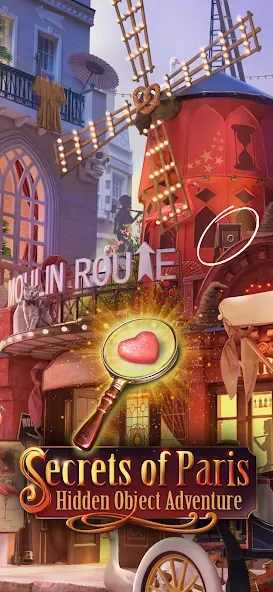 Paris Secrets Hidden Objects — скриншот 1 Paris Secrets Hidden Objects — скриншот 1