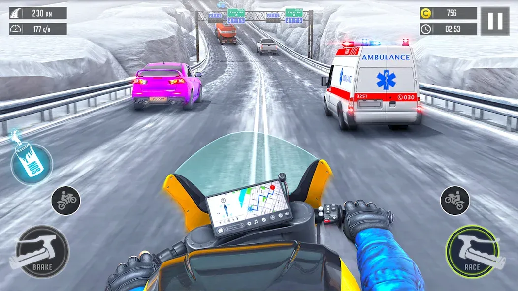 3d Bike Racing Bike Race Games — скриншот 4