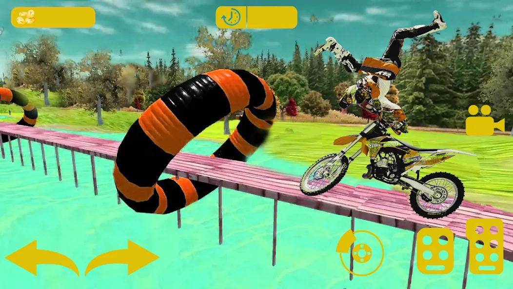 Bike stunt 3d games-Bike games — скриншот 3