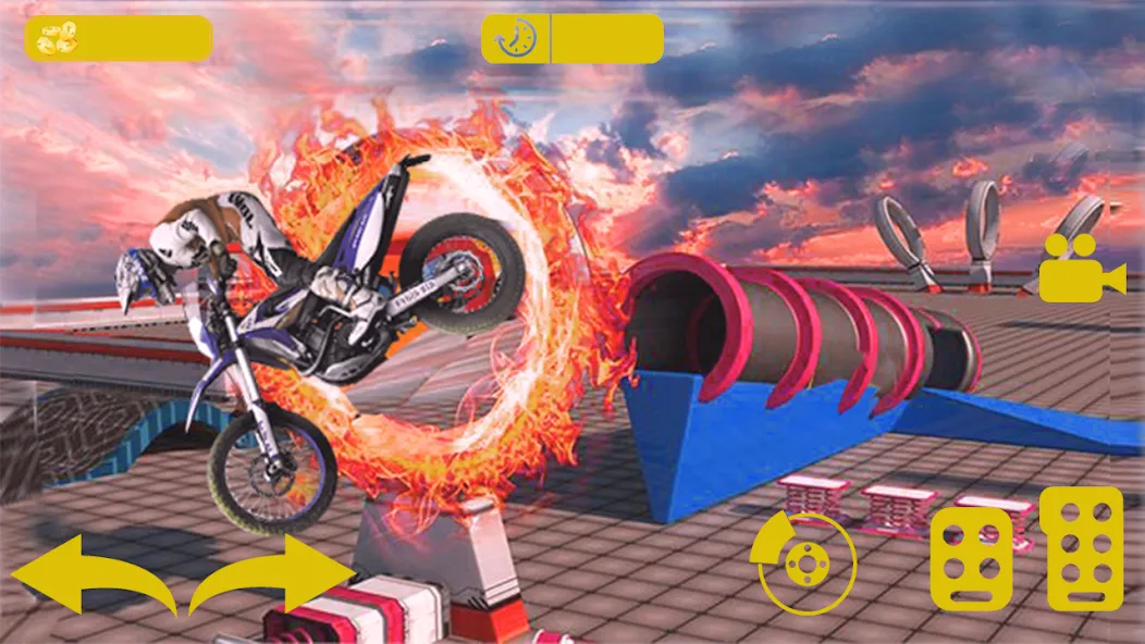 Bike stunt 3d games-Bike games — скриншот 4