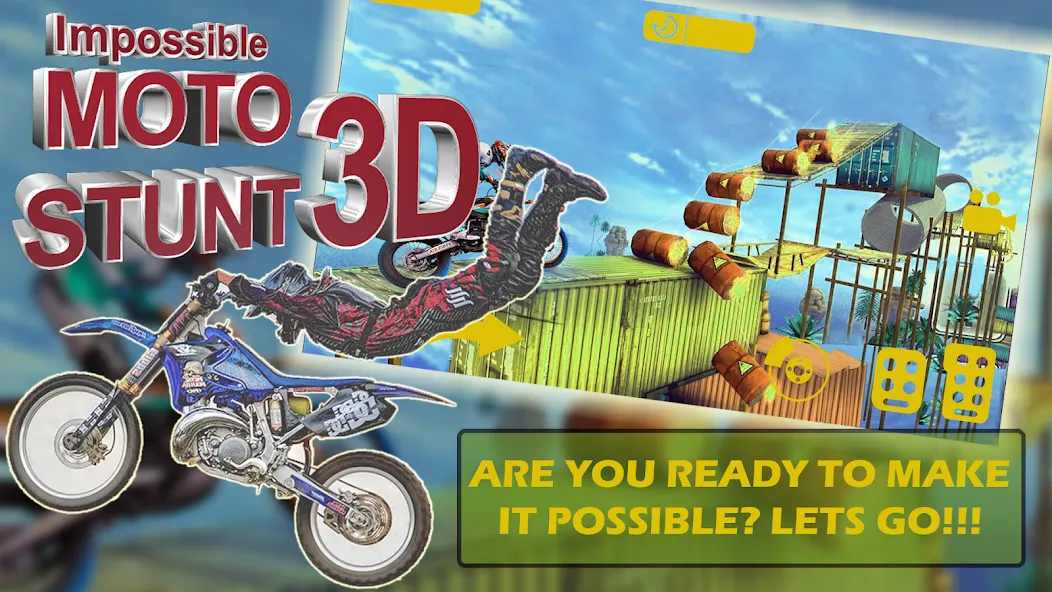 Bike stunt 3d games-Bike games — скриншот 5