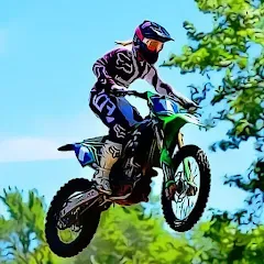 Взломанная Bike stunt 3d games-Bike games — Много денег
