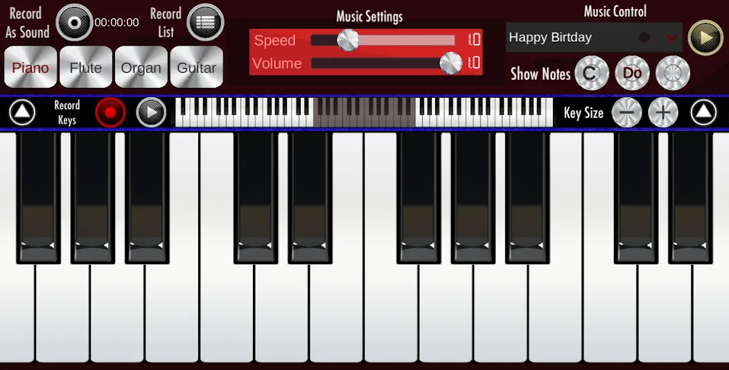 Real Piano — скриншот 1