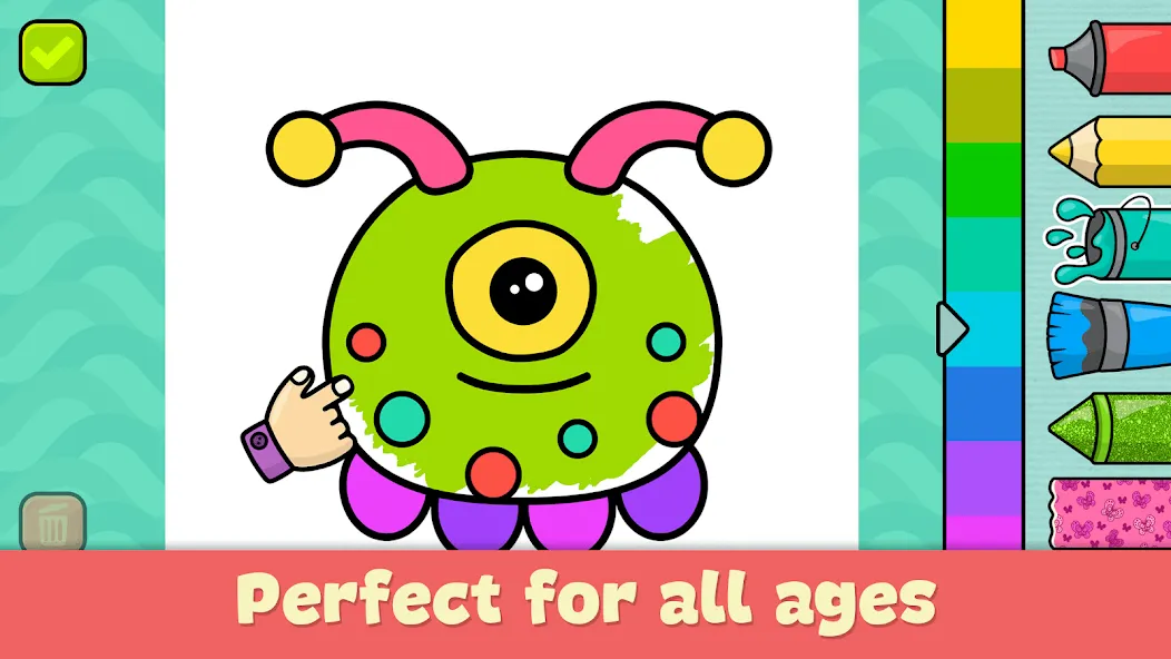 Coloring Book - Games for Kids — скриншот 1