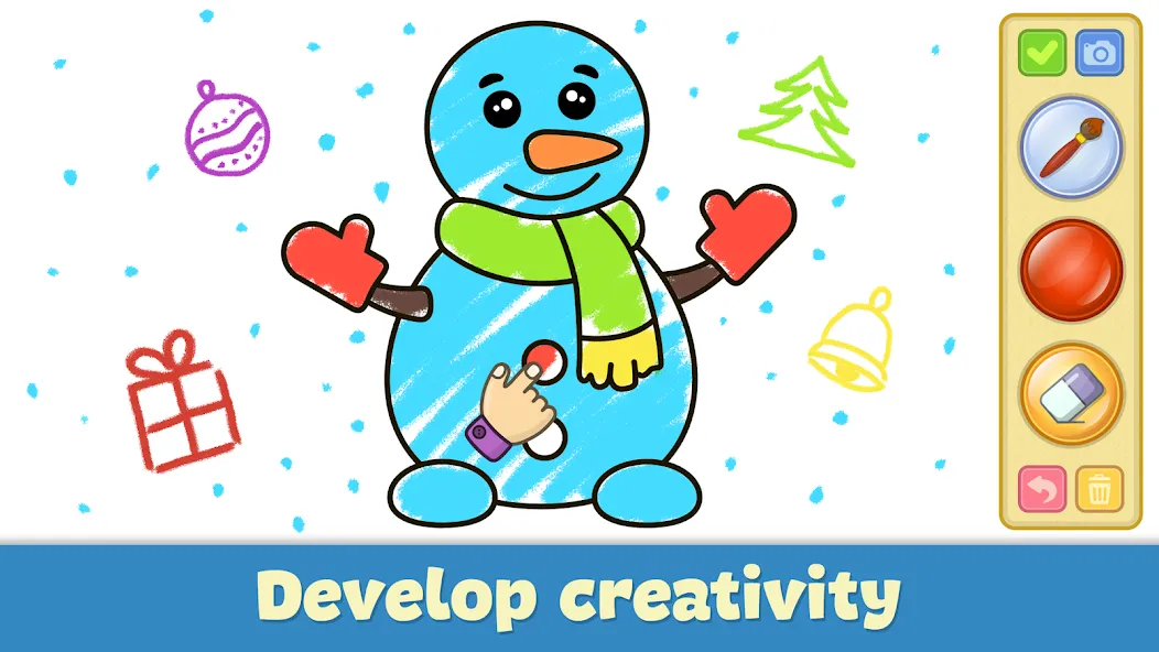 Kids Coloring & Drawing Games — скриншот 3