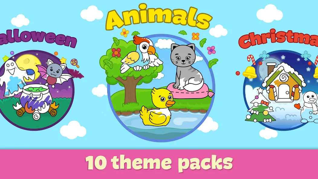 Kids Coloring & Drawing Games — скриншот 4