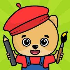 Kids Coloring & Drawing Games — Все цвета и кисти открыты на Андроид
