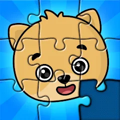 Kids Puzzles: Games for Kids — МОД Все пазлы открыты и без рекламы