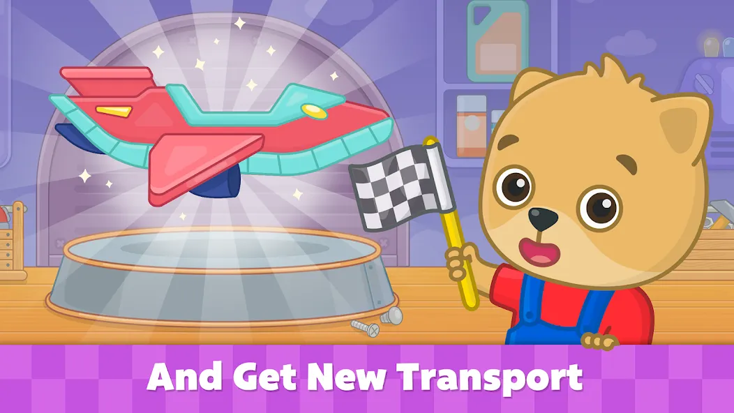 Bimi Boo Car Games for Kids — скриншот 5