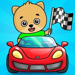 Взлом Bimi Boo Car Games for Kids на Андроид — Все машины открыты