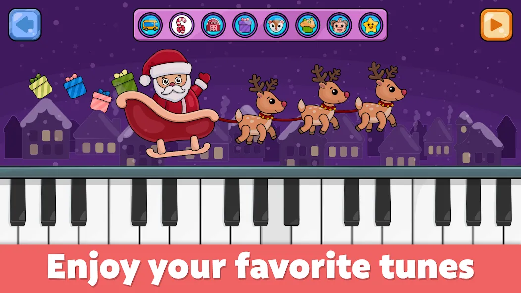 Baby Piano: Kids Music Games — скриншот 1