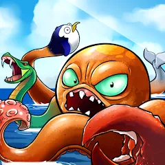 Скачать Crazy Octopus на телефон — Много денег
