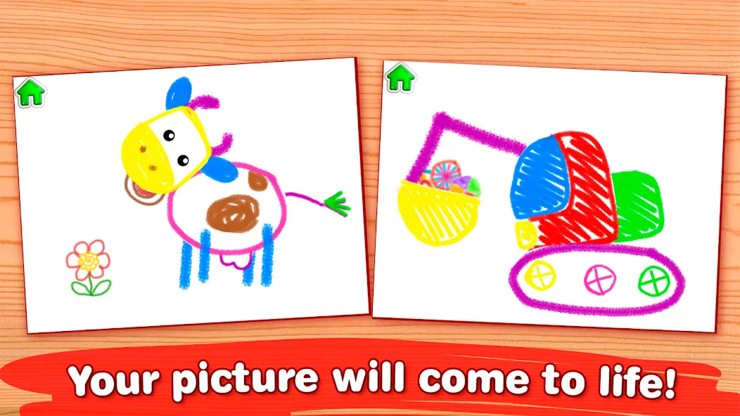 Bini Drawing for Kids Games — скриншот 4