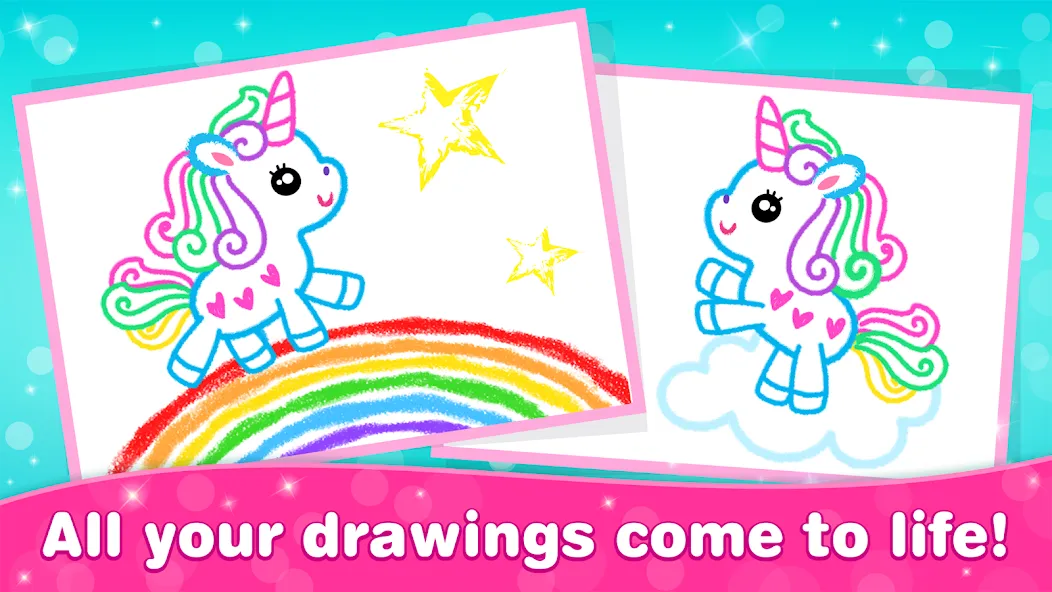Bini Game Drawing for kids app — скриншот 4