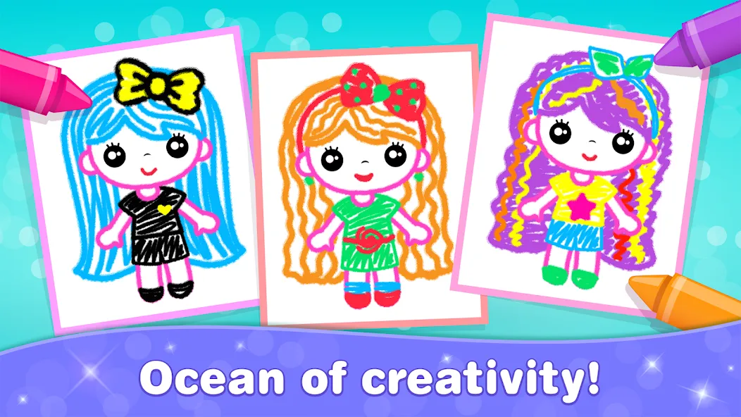 Bini Game Drawing for kids app — скриншот 5