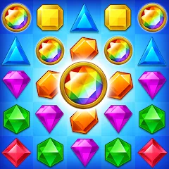 Скачать Jewel Match King — MOD Бесконечные жизни