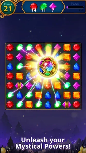 Jewels Magic: Mystery Match3 — скриншот 2