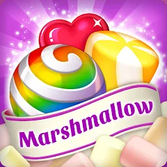 Скачать Lollipop & Marshmallow Match3 MOD на Андроид — Много жизней