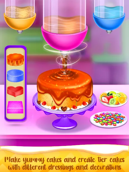 Cake Maker Cooking Cake Games — скриншот 2