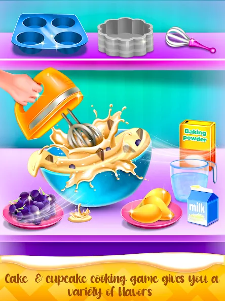 Cake Maker Cooking Cake Games — скриншот 4