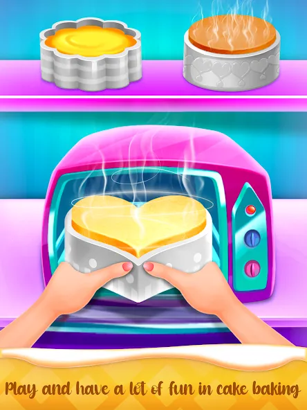 Cake Maker Cooking Cake Games — скриншот 5