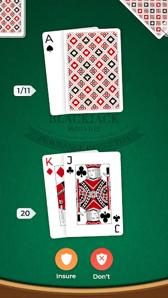 Blackjack — скриншот 3