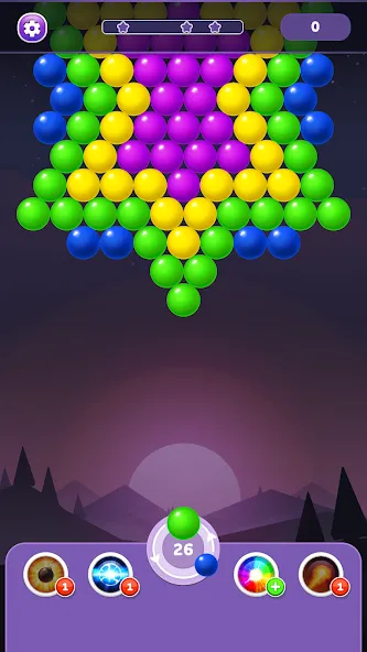 Bubble Shooter Rainbow — скриншот 1 Bubble Shooter Rainbow — скриншот 1