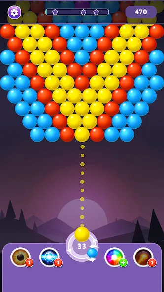 Bubble Shooter Rainbow — скриншот 2 Bubble Shooter Rainbow — скриншот 2