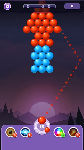 Bubble Shooter Rainbow — скриншот 3 Bubble Shooter Rainbow — скриншот 3