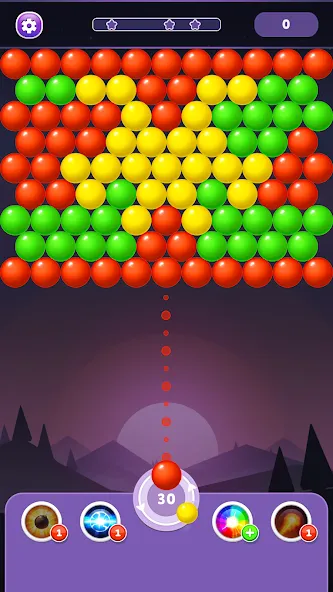 Bubble Shooter Rainbow — скриншот 5