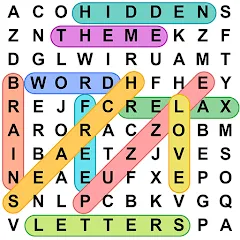 Word Search - Word Puzzle Game MOD APK — Все уровни открыты