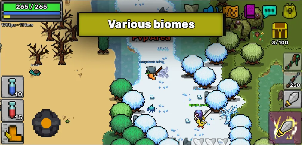 Pixil - MMORPG 2D ONLINE RPG — скриншот 3