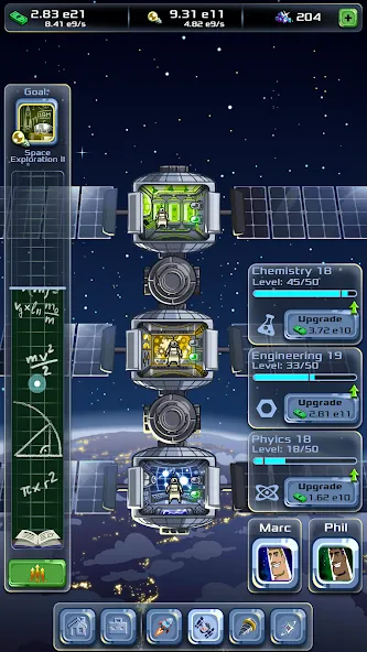 Idle Space Company — скриншот 3
