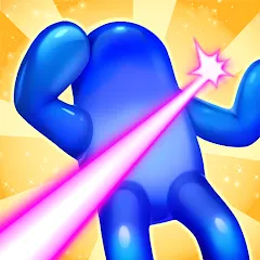 Взлом Blob Shooter 3D — Assassin Hit на Андроид — Много денег