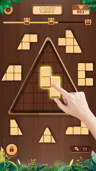 WoodCube - Woody Puzzle — скриншот 2