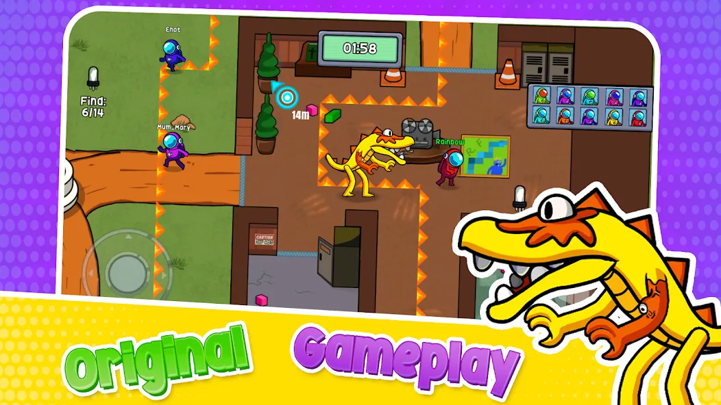 Survivor In Rainbow Monster — скриншот 2